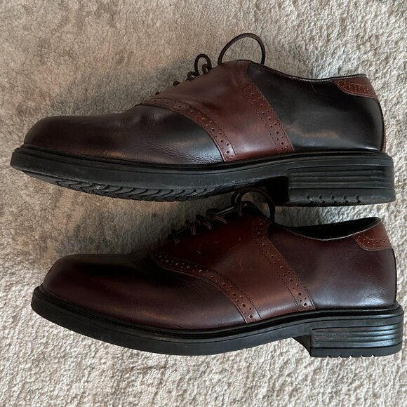 NUNN BUSH Men's Vintage Leather Saddle Shoes - 11M - Picture 5 of 10